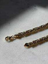 Load image into Gallery viewer, Italian Byzantine Gold Vermeil Bracelet 8.25”
