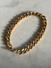 Load image into Gallery viewer, Midcentury 1/20 12k Gold Fill Curb Link Bracelet 7.15”
