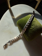 Load image into Gallery viewer, Italian Solid Sterling Silver Cuban Link Bracelet 8”
