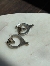 Load image into Gallery viewer, Mexico Vintage Sterling Silver Push Back Earrings
