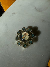 Load image into Gallery viewer, Vintage Virgin Mary Gold Plated Brooch
