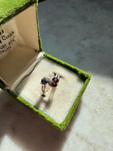 Load image into Gallery viewer, Pink &amp; Purple Sterling Silver Ring Size 8.25
