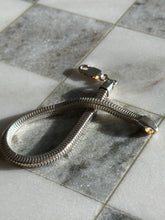Load image into Gallery viewer, Chunky Snake Link Sterling Silver Bracelet
