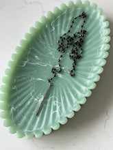 Load image into Gallery viewer, Adornia Black Bead &amp; Diamond Sterling Drop Lariat Necklace
