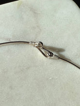 Load image into Gallery viewer, Starfish Sterling Silver Torque Necklace 16”
