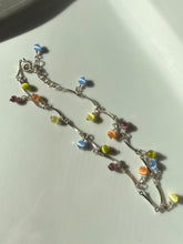 Load image into Gallery viewer, Colorful Sterling Silver Ankle Bracelet

