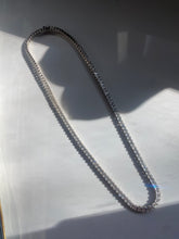 Load image into Gallery viewer, Chunky CZ Sterling Silver Tennis Chain
