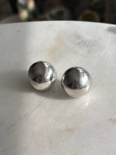 Load image into Gallery viewer, Vintage Sterling Silver Chunky Earrings
