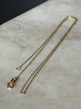 Load image into Gallery viewer, Vintage 14k Yellow Gold Micro Chain De Ancre 16”
