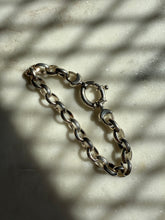Load image into Gallery viewer, Oval Link Solid Sterling Silver Milor Italy Bracelet 7.5”
