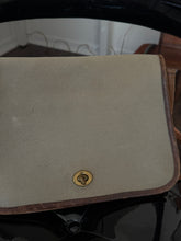 Load image into Gallery viewer, Vintage Coach Twill &amp; Leather Crossbody Purse
