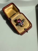 Load image into Gallery viewer, Colorful Sterling Silver Ring Size 7.25
