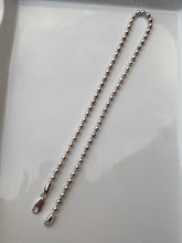 Load image into Gallery viewer, Ball Chain Vintage Sterling Silver Necklace
