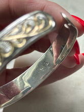 Load image into Gallery viewer, Kuuipo Sterling Silver Two-Tone Cuff Bracelet
