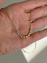 Load image into Gallery viewer, Vintage Natural Diamond Gold Necklace

