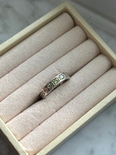 Load image into Gallery viewer, Peridot Sterling Silver Ring Size 6

