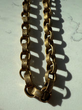 Load image into Gallery viewer, Vintage 1930s Germany Brass Necklace 18.5”
