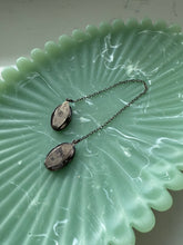 Load image into Gallery viewer, Floral Enamel Sterling Silver Clips
