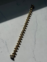 Load image into Gallery viewer, Disco San Marco Gold Vermeil Bracelet 7.5”
