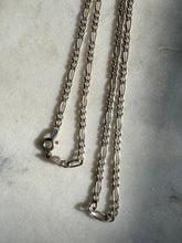 Load image into Gallery viewer, Figaro Sterling Silver Chain 20”
