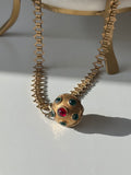 Vintage Sarah Coventry Gold Plated Bookchain Necklace 22”