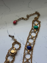 Load image into Gallery viewer, Goldtone Chain Belt 34”-40”
