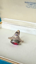Load image into Gallery viewer, Dragons Breath Sterling Silver Ring Size 7.5
