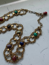 Load image into Gallery viewer, Goldtone Chain Belt 34”-40”
