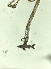 Load image into Gallery viewer, Shark Vintage Sterling Silver Necklace
