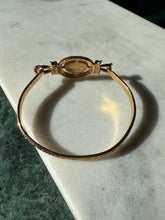 Load image into Gallery viewer, Avon Vintage Gold Plated Bangle Bracelet 6.25”
