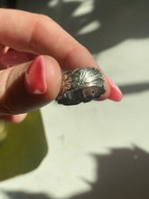 Load image into Gallery viewer, Sterling Silver Engraved Vintage Floral Ring
