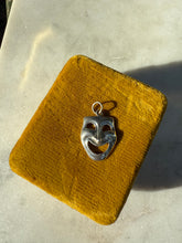 Load image into Gallery viewer, Laugh Now Theatre Mask Sterling Silver Pendant

