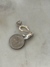 Load image into Gallery viewer, Enamel Swan Sterling Silver Pendant
