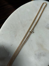 Load image into Gallery viewer, Vintage Floral Gold Plated Costume Necklace 26”

