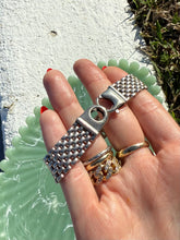 Load image into Gallery viewer, Panther Link Sterling Silver Chunky Bracelet 7”
