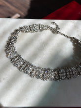 Load image into Gallery viewer, Vintage Rhinestone Collar Choker Necklace
