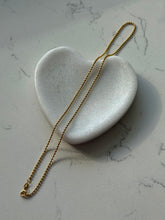 Load image into Gallery viewer, Italian Gold Vermeil Ball Chain 19.5”
