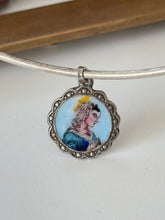 Load image into Gallery viewer, Roma Enamel 835 Silver Saint Charm
