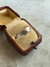 Load image into Gallery viewer, Sterling Silver &amp; 14k Gold Heart Ring Size 6.25
