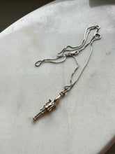 Load image into Gallery viewer, Pinocchio Marionette Puppet Sterling Silver Necklace 18”
