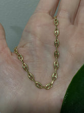 Load image into Gallery viewer, Mariner Link Vintage Italian 14k Yellow Gold Bracelet
