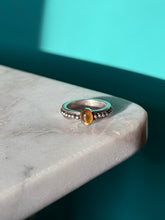 Load image into Gallery viewer, Cabochon Sterling Silver Ring Size 8.25
