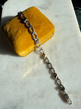 Load image into Gallery viewer, Tiffany &amp; Co. Sterling Silver &amp; 18k Gold Bracelet 7.5”
