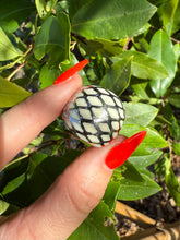 Load image into Gallery viewer, Sterling &amp; Resin Dome Ring Size 6.25
