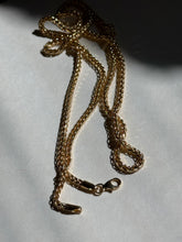 Load image into Gallery viewer, Italian Vintage Semi-Solid 10k Yellow Gold Franco Chain 22”
