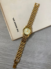 Load image into Gallery viewer, Citizen Panther Link Gold Tone Vintage Watch
