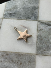 Load image into Gallery viewer, Malachite Inlay 14k Gold Star Pendant
