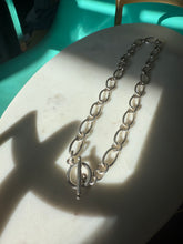 Load image into Gallery viewer, Toggle Clasp Sterling Silver Chain 18”
