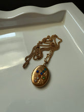 Load image into Gallery viewer, Edwardian 12k Gold Fill Cross Locket
