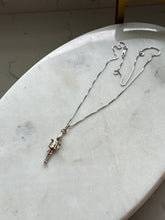 Load image into Gallery viewer, Pinocchio Marionette Puppet Sterling Silver Necklace 18”
